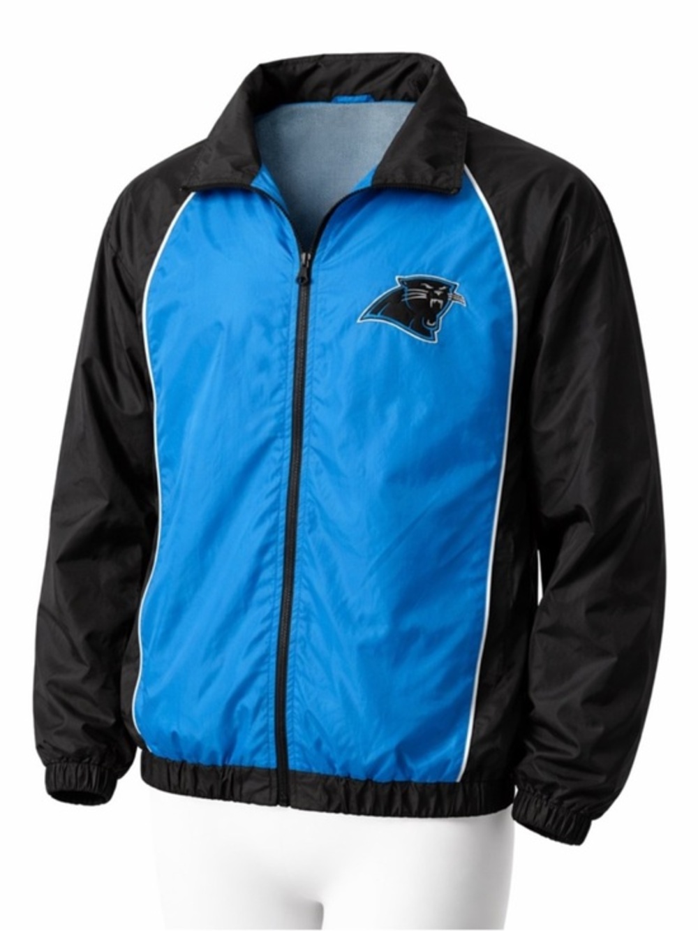 NFL Bright Blue Team Jacket with Red and Navy Logo
